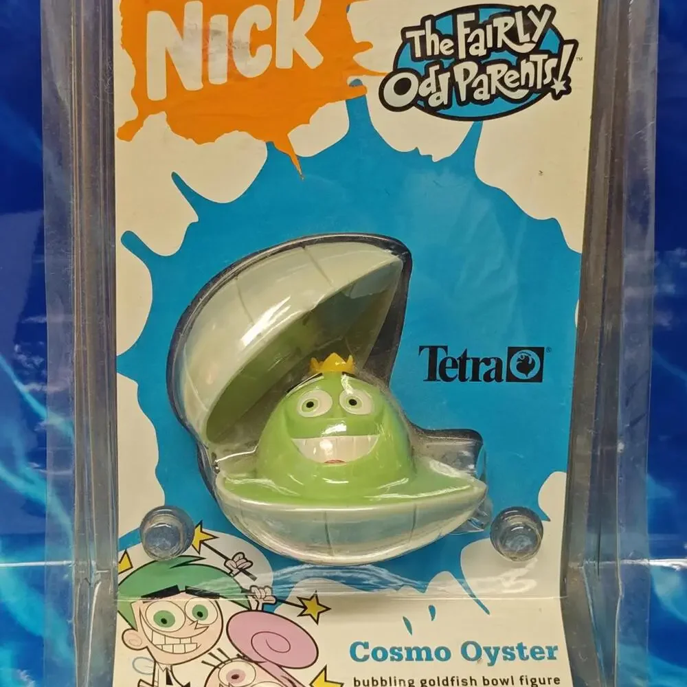The Fairly Odd Parents Fish Tank Aquarium Bubbling Decoration Cosmo Oyster